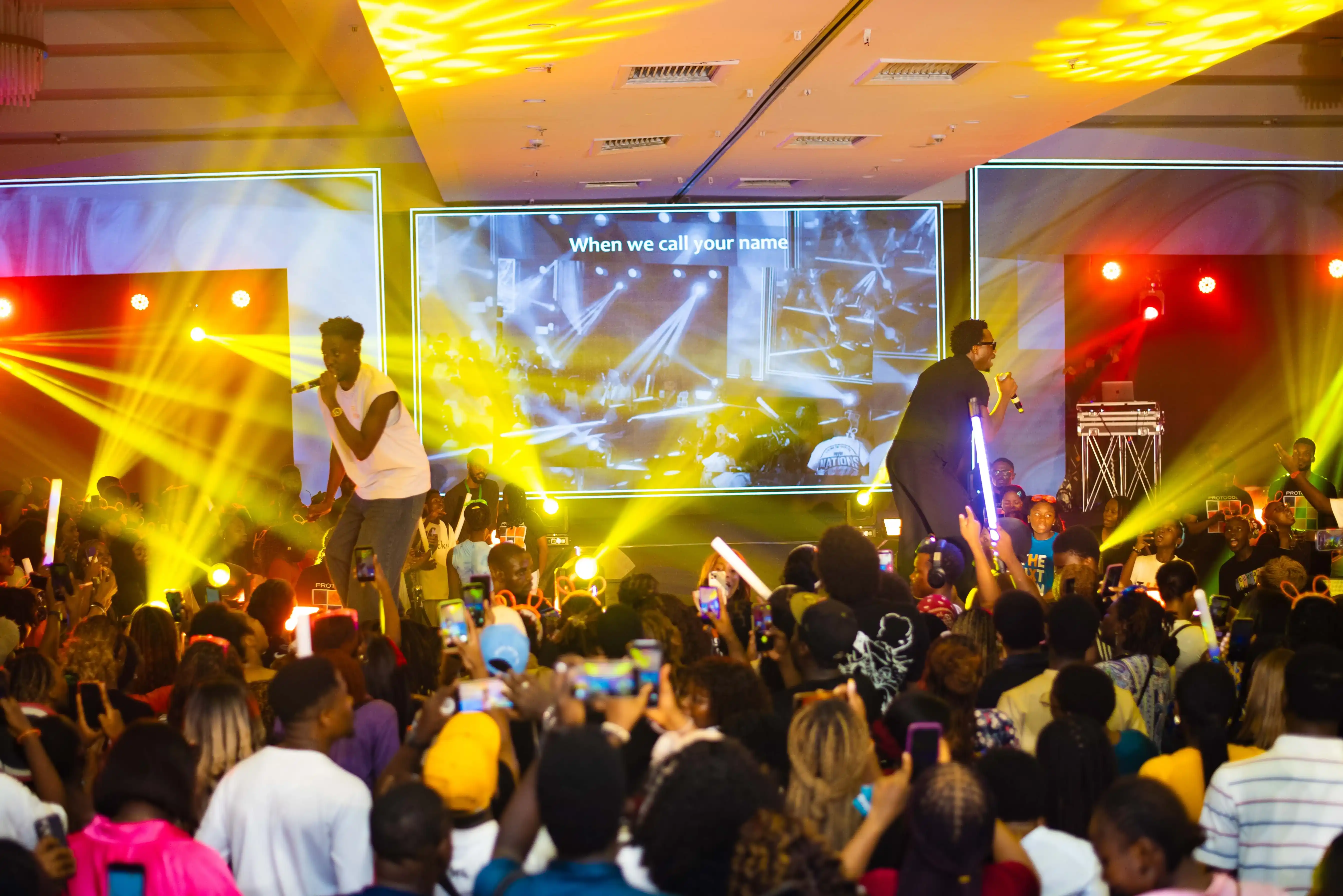 Energize Fest gathering with a global audience